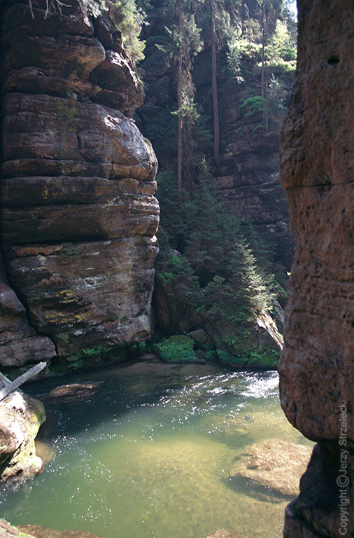 Českosaské Švýcarsko, Bohemian Switzerland - Kamenica River