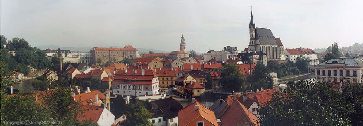 Český Krumlov - panorama