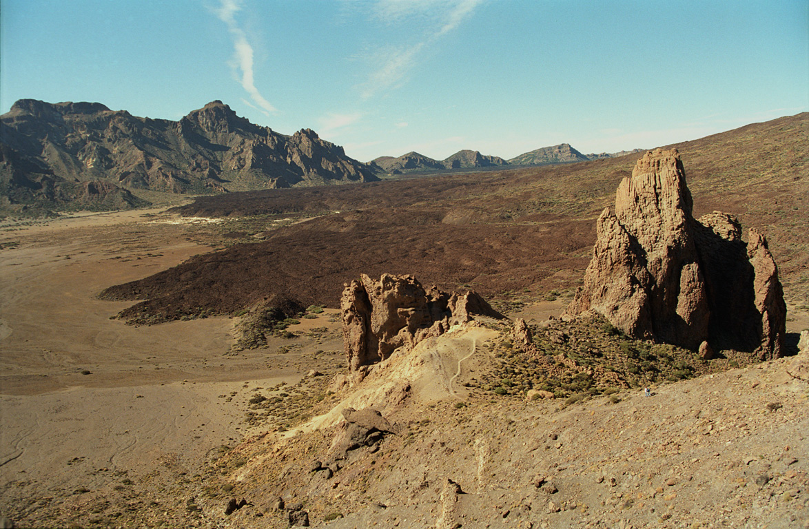 Las Canadas Caldera - Lava Fields and Los Roques