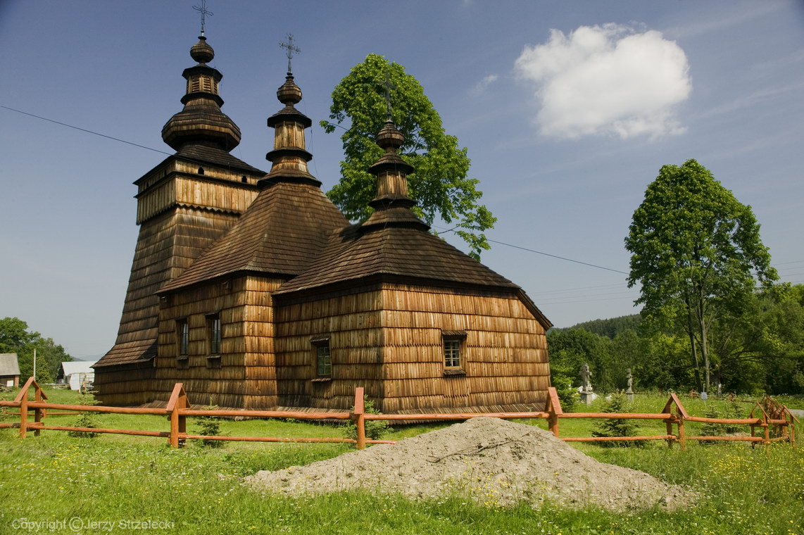 OWCZARY cerkiew greckokatolicka Opieki Bogurodzicy