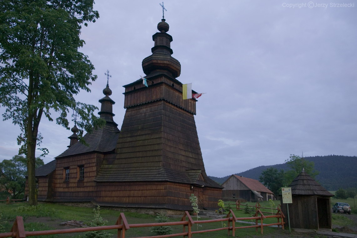 OWCZARY cerkiew greckokatolicka Opieki Bogurodzicy