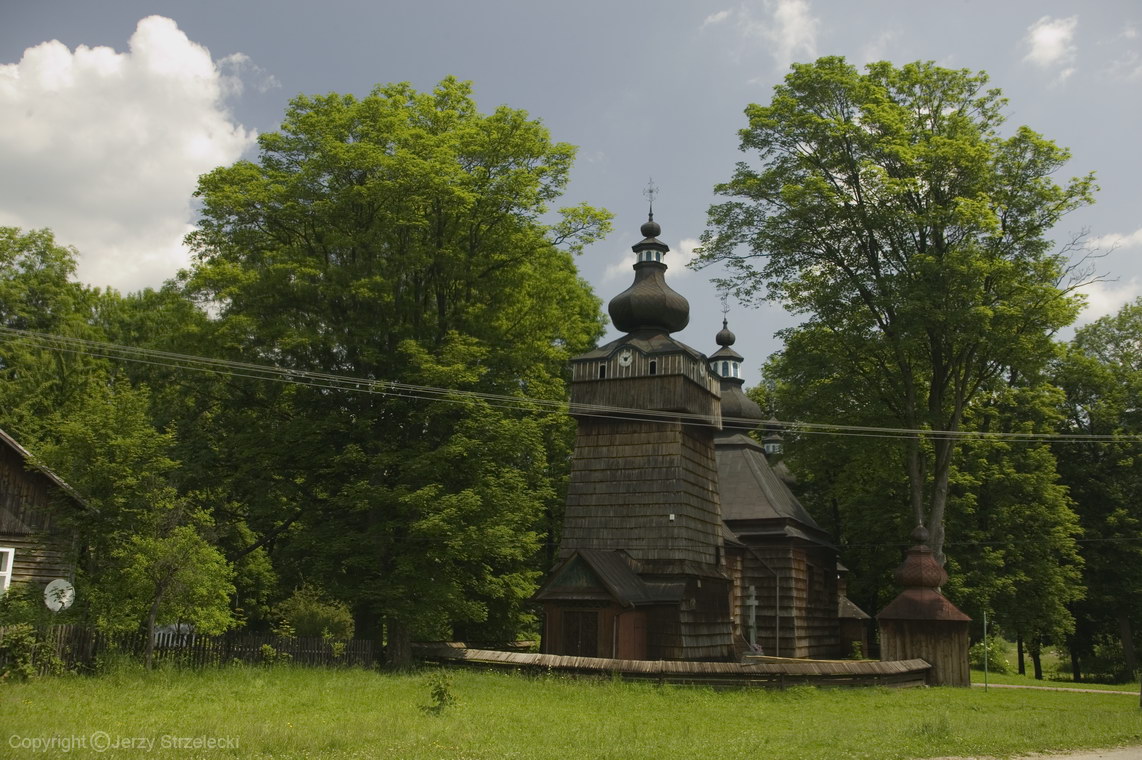 HAŃCZOWA - cerkiew p.w. Opieki Bogarodzicy